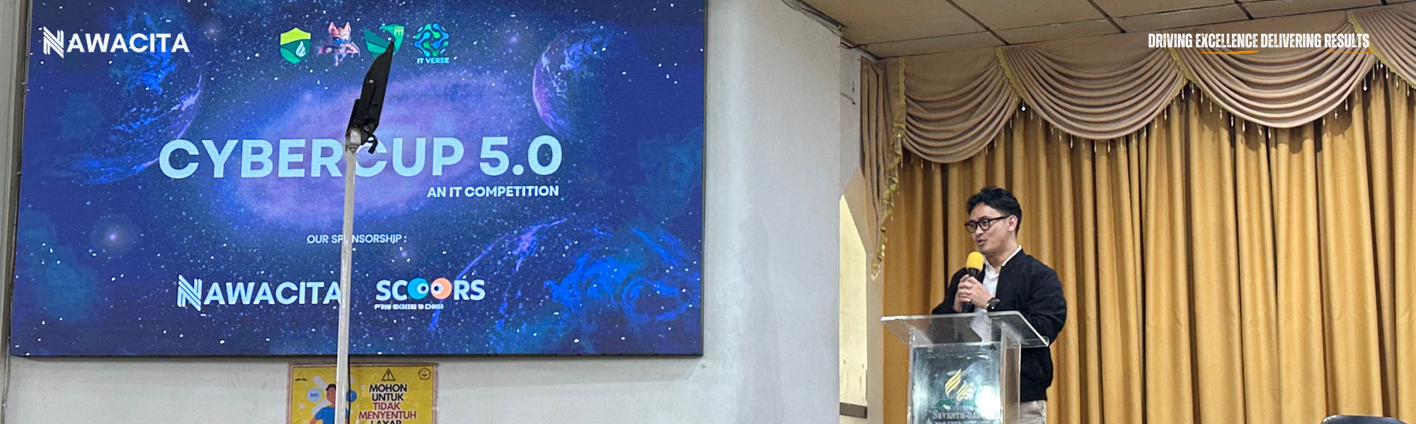 You are currently viewing Nawacita Prima Mandiri Dukung Penuh Cybercup 5.0 FTI UNAI: Kolaborasi untuk Inovasi Anak Muda